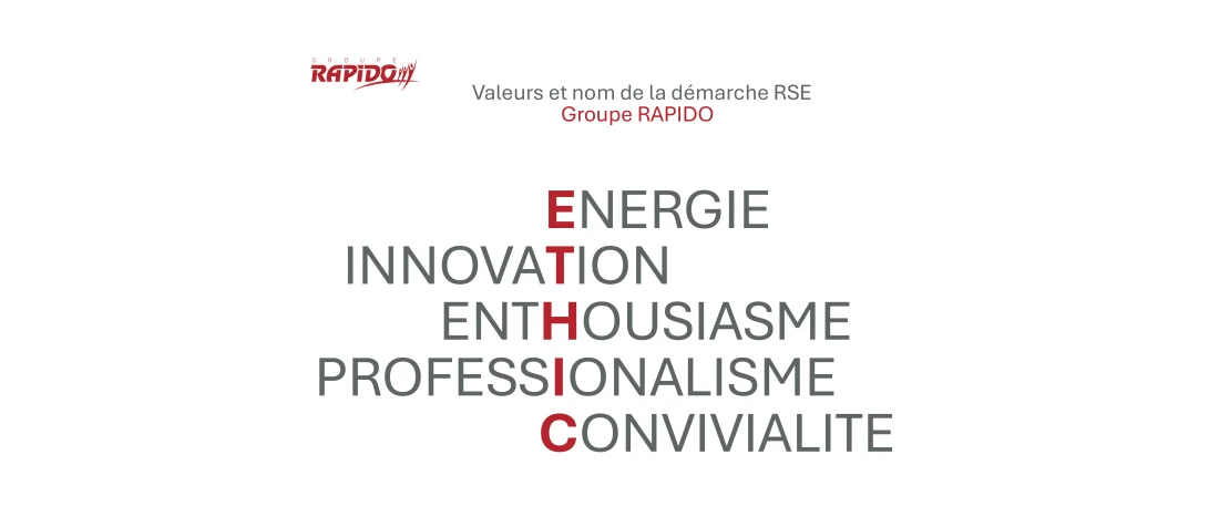 Valeurs et nom de la démarche RSE