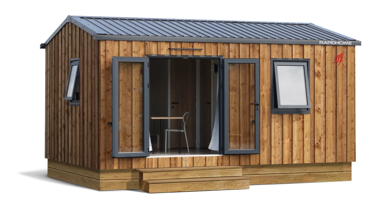 Vue extérieure Cabane