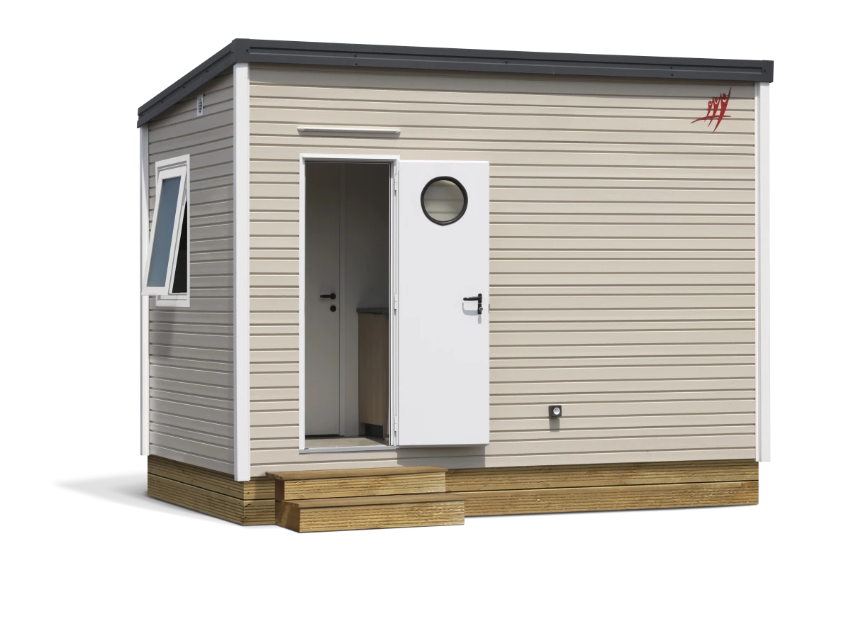Vue extérieure Sanitaire camping